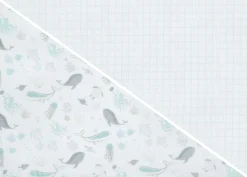 100% Cotton Muslin Baby Receiving Blankets - 2 Pack