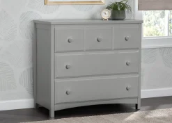 3 Drawer Dresser with Interlocking Drawers