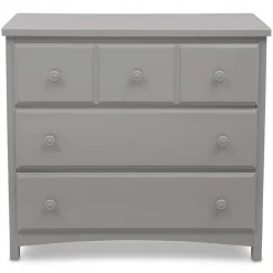 3 Drawer Dresser with Interlocking Drawers