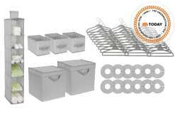 48 Piece Nursery Storage Set