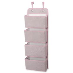 4 Pocket Over The Door Hanging Organizer - 2 Pack