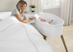 Aero Smart Auto Glide Bassinet with Cry Detection & Bluetooth Wireless Technology