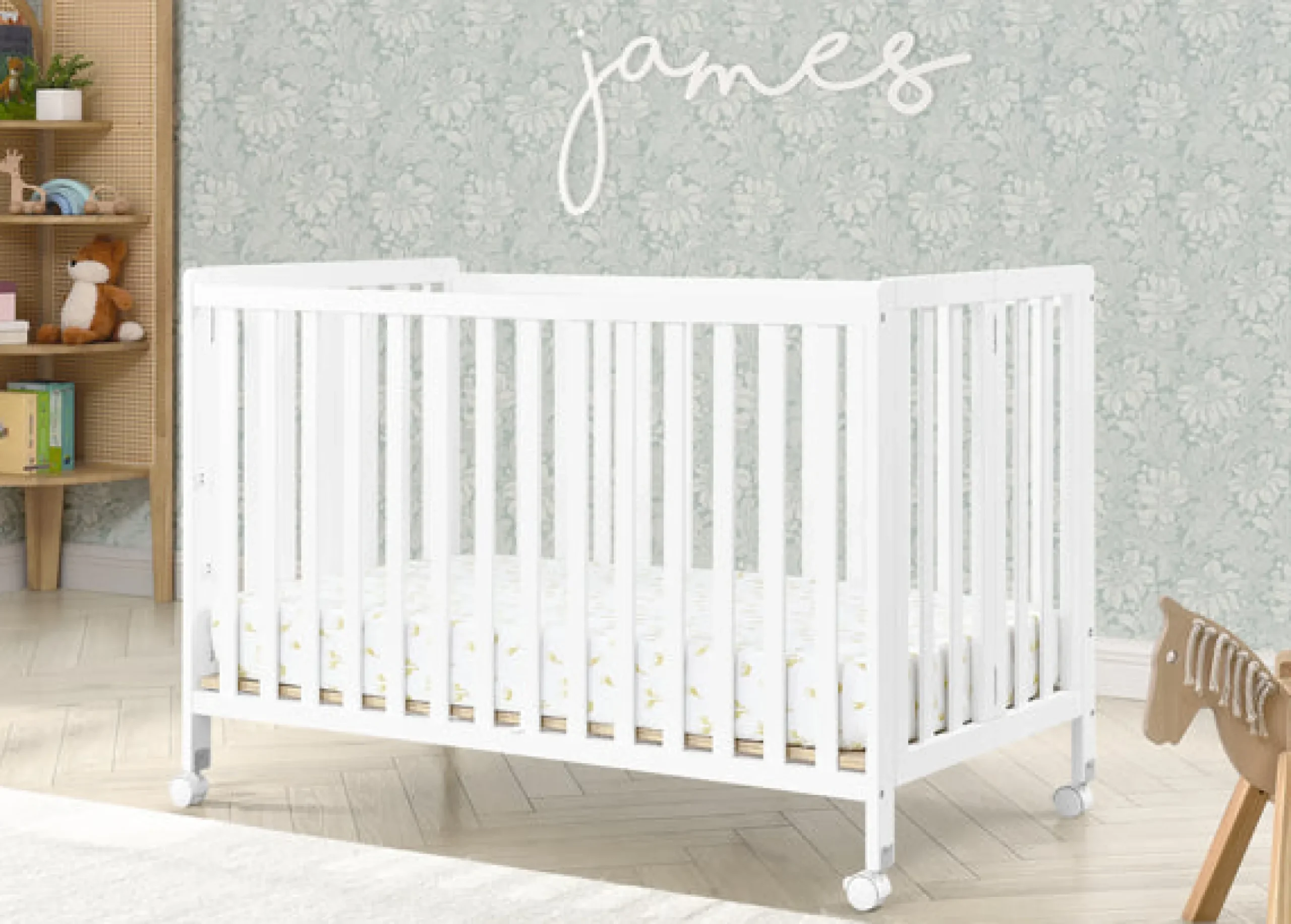 Aria Full Size Portable Folding Crib