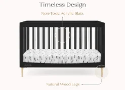 Austin Acrylic 4-in-1 Convertible Crib