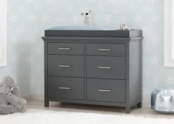 Avery 6 Drawer Dresser with Changing Top