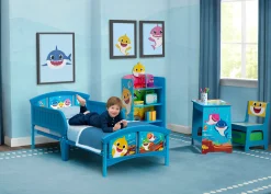 Baby Shark Plastic Toddler Bed