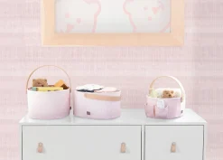 babyGap 3-Pack Nested Fabric Storage Bins with Handles