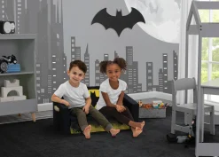 Batman Cozee Flip-Out Sofa - 2-in-1 Convertible Sofa to Lounger for Kids