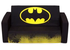 Batman Cozee Flip-Out Sofa - 2-in-1 Convertible Sofa to Lounger for Kids