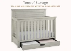 Caden 6-in-1 Convertible Crib with Trundle Drawer