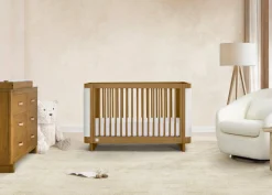 Callie 4-in-1 Upholstered Crib