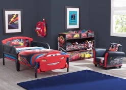 Cars 3D-Footboard Toddler Bed