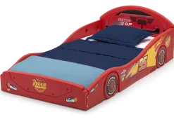 Cars Lightning McQueen Plastic Sleep and Play Toddler Bed