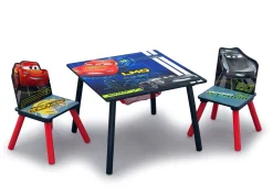 Cars Table & Chair Set with Storage