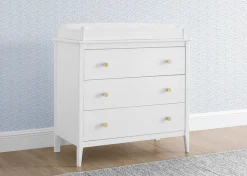 Casey 3 Drawer Dresser with Interlocking Drawers