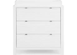 Cassie 3 Drawer Dresser with Changing Top