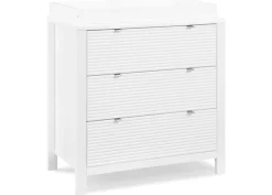Cassie 3 Drawer Dresser with Changing Top
