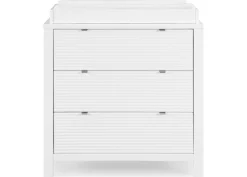 Cassie 3 Drawer Dresser with Changing Top
