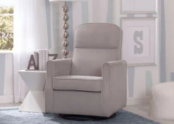 Clair Slim Nursery Glider Swivel Rocker Chair