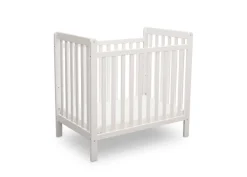 Classic Mini Crib with 2.75-inch Mattress - Convertible to Twin Bed