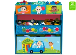 CoComelon 6 Bin Design and Store Toy Organizer