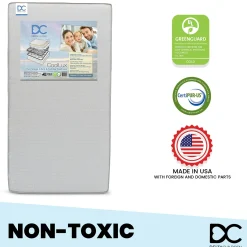 CoolLux Two-Stage Crib and Toddler Mattress