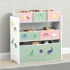 Design & Store 6 Bin Toy Storage Organizer with Interchangeable Patches