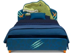 Dinosaur Upholstered Twin Bed
