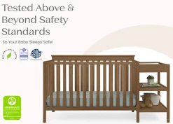 Ellie 5-in-1 Convertible Crib and Changer