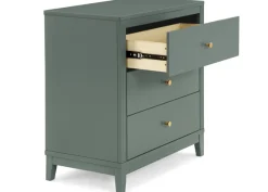 Eloise 3 Drawer Dresser with Changing Top and Interlocking Drawers