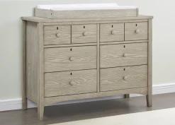 Farmhouse 6 Drawer Dresser with Interlocking Drawers