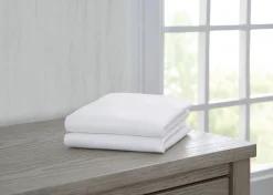 Fitted Bassinet Sheet Set, 2-Pack - Compatible with the Following Delta Children Bassinets: 27504 & 27505