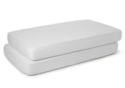 Fitted Crib Sheets - 2 Pack, White