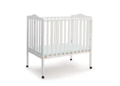 Folding Portable Mini Baby Crib with 1.5-inch Mattress