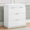 Forever 4 Drawer Dresser with Changing Top and Interlocking Drawers