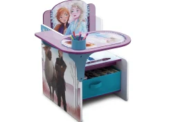 Frozen II Chair Desk with Storage Bin