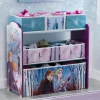 Frozen II Design and Store 6 Bin Toy Organizer