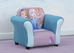 Frozen II Upholstered Chair with Sculpted Plastic Frame