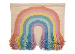 Handwoven Rainbow Wall Hanging