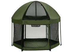 Hexagon Pop Up Play Yard with Removable Canopy