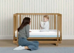 Ionic Breathe Crib and Toddler Mattress with Cloud Core