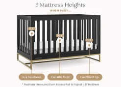 Jade 4-in-1 Convertible Crib