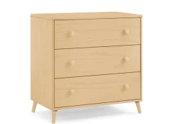 Jordan 3 Drawer Dresser with Interlocking Drawers