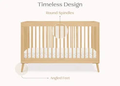 Jordan 4-in-1 Convertible Crib