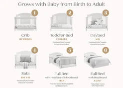 Juliette 6-in-1 Convertible Crib