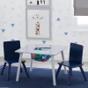 Kids Table and Chair Set with Storage (2 Chairs Included)