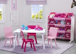 Kids Toy Storage Organizer with 12 Plastic Bins