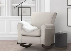 Lancaster Rocking Chair featuring LiveSmart Fabric by Culp