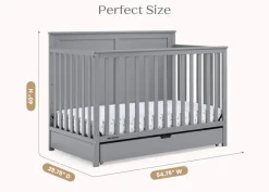 Logan 6-in-1 Convertible Crib with Underdrawer