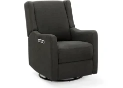 Mercer Electronic Power Recliner and Swivel Glider with USB-A and Type-C Ports in Stain-Resistant Performance Fabric